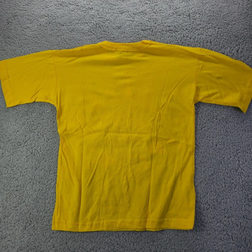 Copper Key Kids Yellow Sun Graphic Short Sleeve T-Shirt Size M